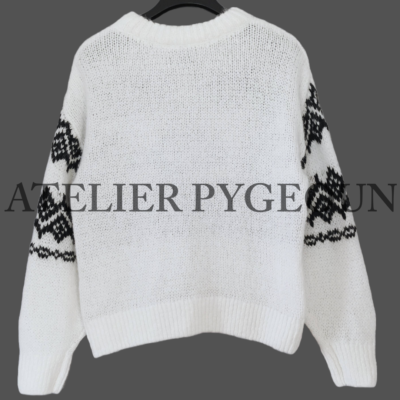 トップス extra quality heavy weight jacquard knit 2KWRLD™ Jacquard Knit | 2K WRLD