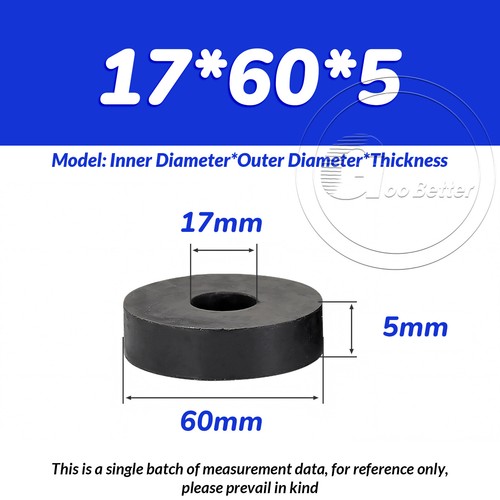Rubber Spacer Round Anti Vibration Isolation Pads Isolator Bushing Spacer Washer - Picture 38 of 65