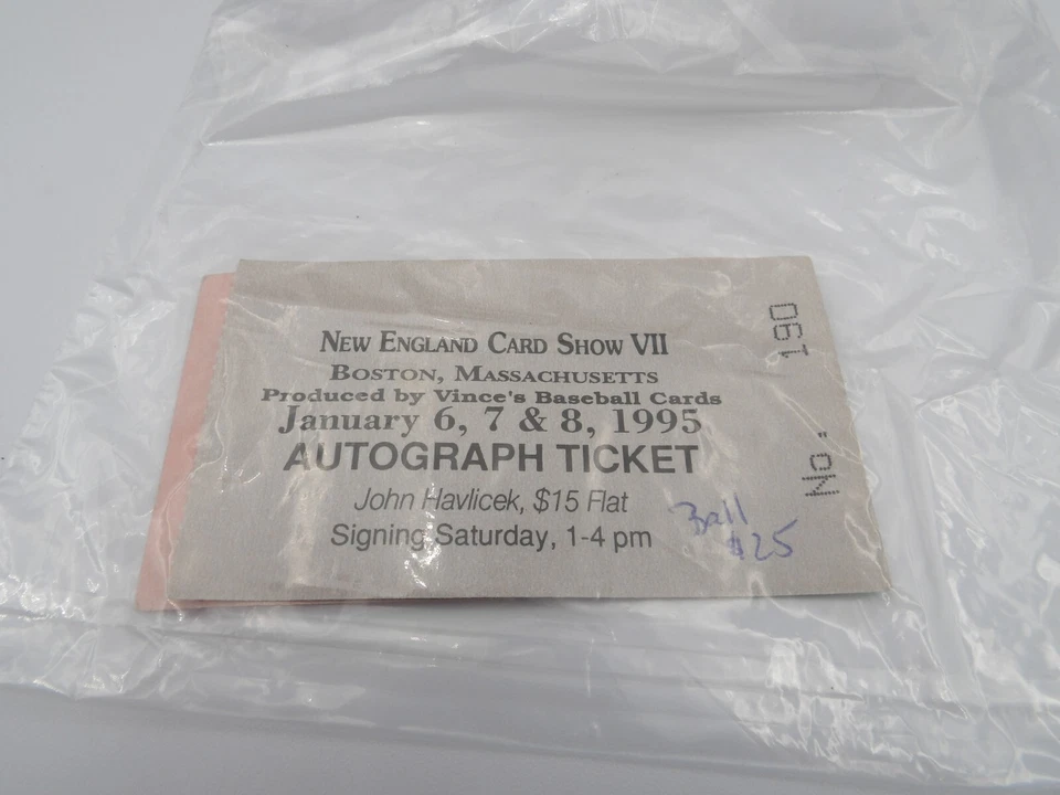Autographed by 2 NBA Basketball Team Players Jo Jo White & John Havlicek - Image 3 of 4