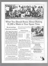 1991 August West Systems Chimney Sweep Training Programs Vintage Advertisement