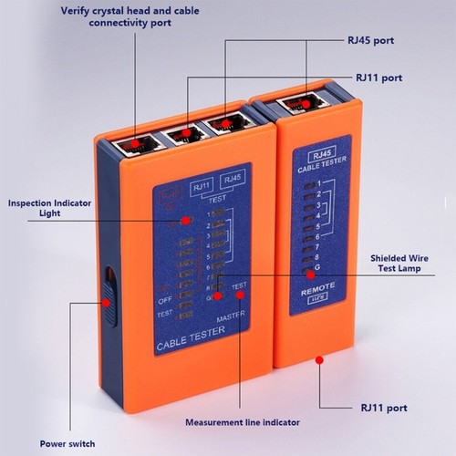 User Friendly Networking Cable Tester For IT Administrators And DIY Enthusiasts - Photo 3/8
