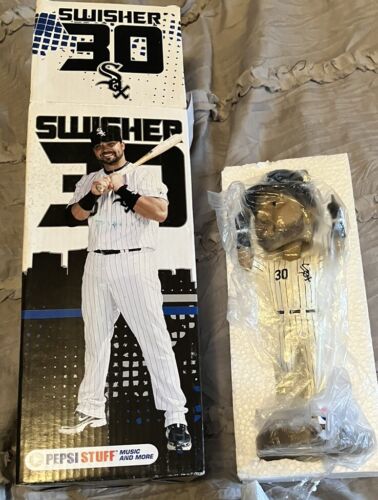 NICK SWISHER Chicago WHITE SOX 2008 SGA Bobblehead MLB Baseball FREE SHIP