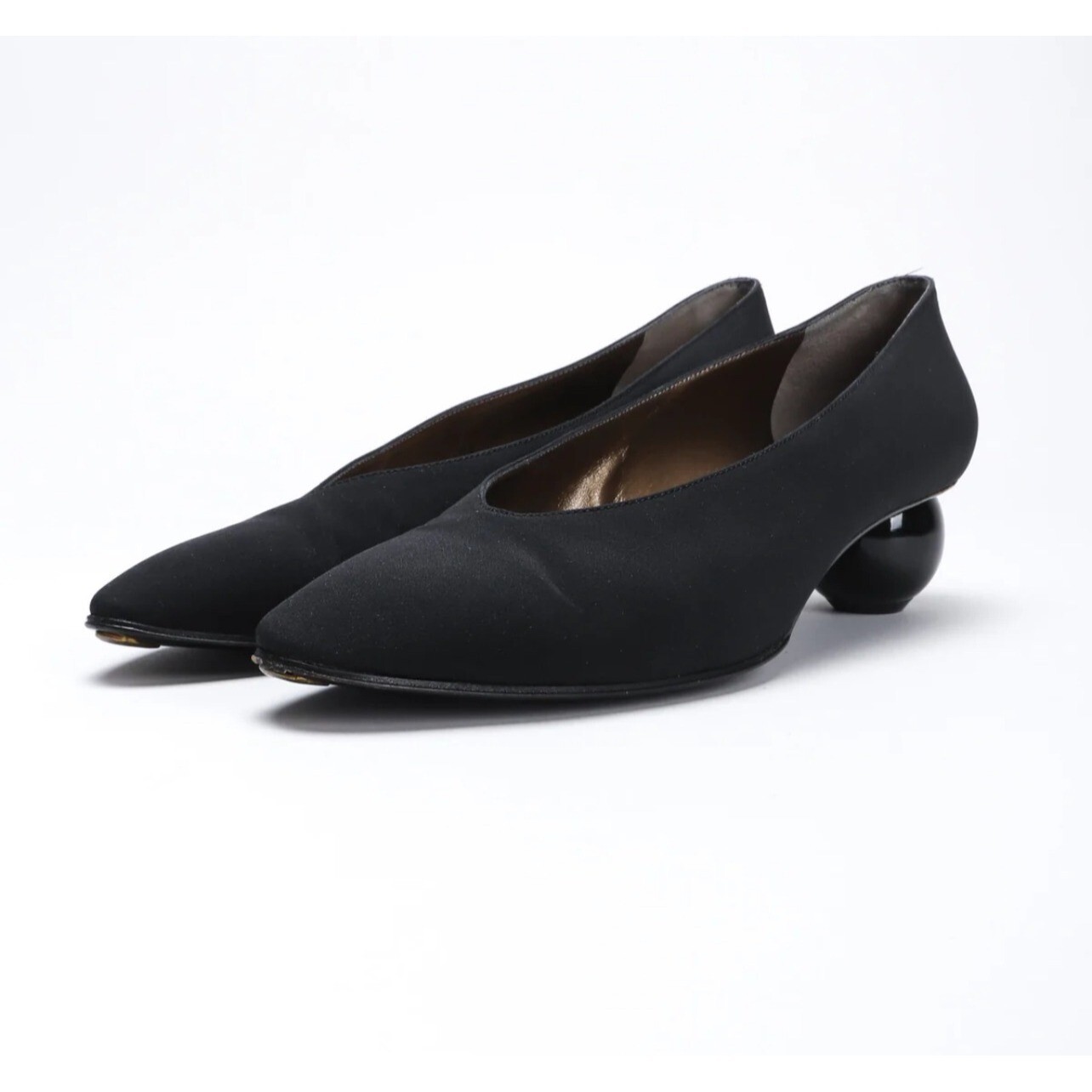 Tacchi a sfera scolpiti vintage Saint Laurent Taglia