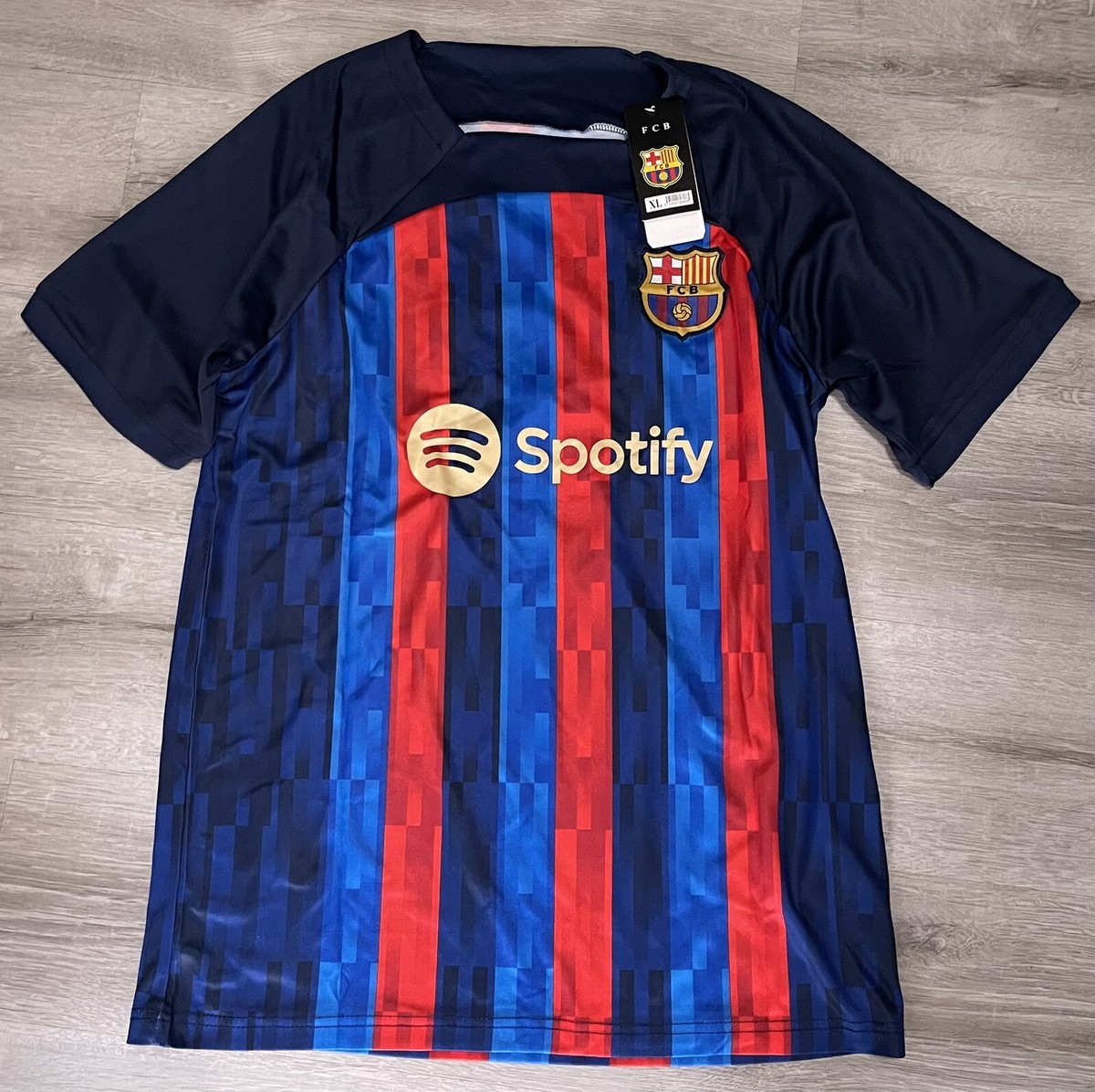 FC Barcelona Lewandowski #9 Soccer Jersey And Shorts Set Mens XL