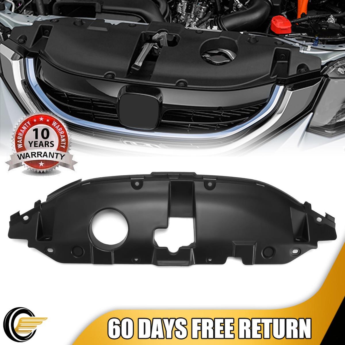 Radiator Support Cover Fit For Honda Civic Sedan 2013-2015