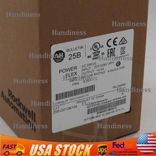 New Sealed Allen Bradley 25B-D010N104 /A Powerflex 525 AC Drive 5HP 4.0KW