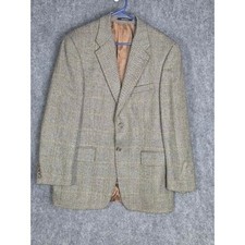 RRL Ralph Lauren Mens Tweed Blazer Jacket 39R Wool Blend Herringbone Classic Fit