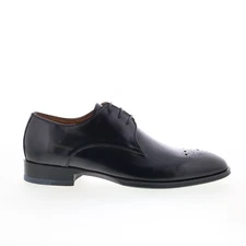 Pastori by Di Bianco Hadrian Mens Black Oxfords & Lace Ups Casual Shoes 9