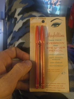 Maybelline Expert Eyes Twin Brow & Eye Pencils Auburn   Vintage NOS   Rare HTF