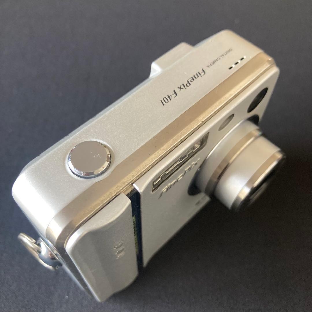 FUJIFILM FINEPIX F401 Silver Digital Camera | 3-9.9x Optical Zoom