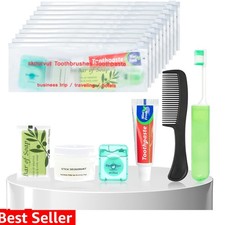 Homeless Kit Bulk Hygiene Kits,Toiletry Kit Travel Size Toiletries in Zip Pou...