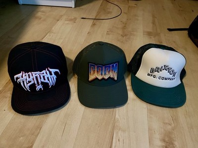 Brixton, Hyraw, Doom, SnapBack Cap , Herren, Neuwertig