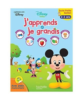 J'apprends et je grandis toute petite section, Disney
