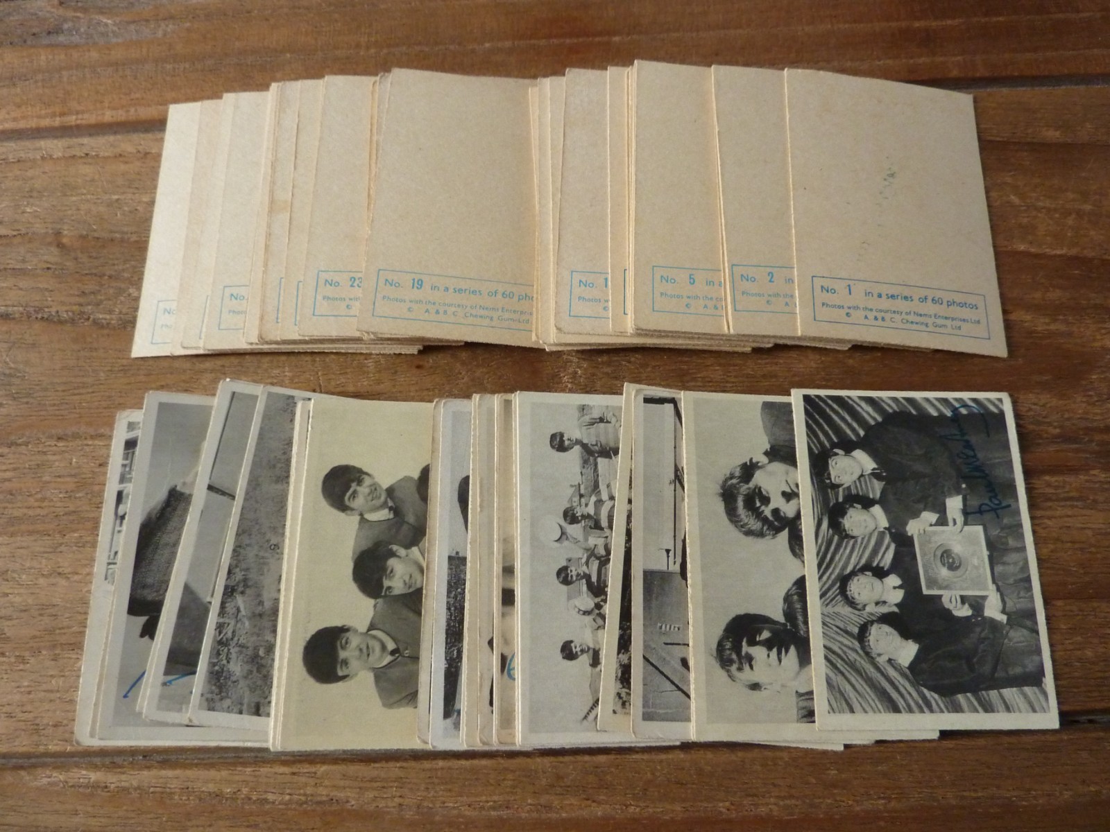 A&BC Beatles Black & White Cards from 1964 - Pick & Choose Your Cards!