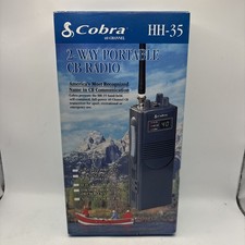 Vintage Cobra HH-35 Handheld CB Radio In Box New Open Box  Read Description NOS