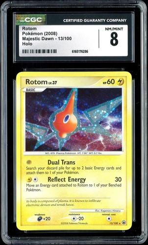 Rotom graded CGC 8 for sale on eBay