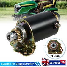 Starter Motor For BRIGGS AND STRATTON 14 Teeth 12V 693551 693552 Ride On Mower ~