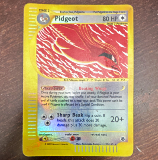Pidgeot [Reverse Holo] #23 (Expedition (2002))