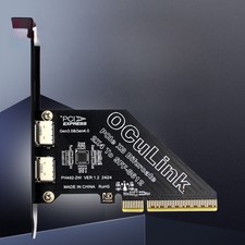 PCIe X8 Split 2 Port SFF8611 8612 Extended External U.2SSD External