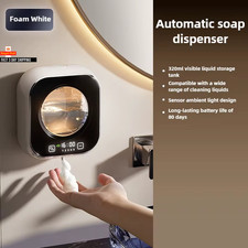 Smart Automatic Hand Washer Foam Infrared Sensor Liquid Soap Dispenser with Temp