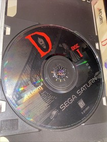 D (Sega Saturn, 1996) *Complete w/ Registration Card - Tested