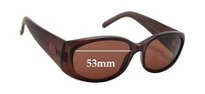 SFx Replacement Sunglass Lenses fits Gucci GG2451/S - 53mm Wide