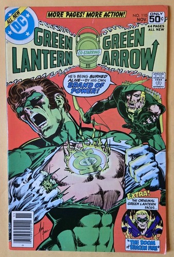 Green Lantern #110 F- (5.5) G.A. Green Lantern Back-up! 44 Pgs! DC Comics  11/78
