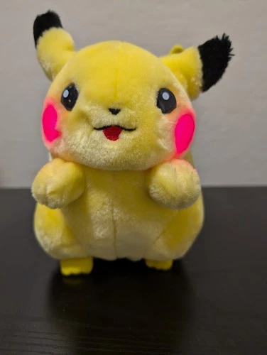 Pokemon Pikachu "I Choose You" Plush Talking Light Up Nintendo Hasbro VTG 1998