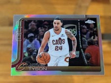 Jaylon Tyson 2025-26 Topps Chrome #50 Refractor Cleveland Cavaliers