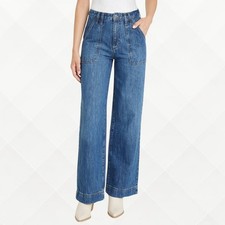 NWT Universal Thread High Rise Wide Leg Jeans   Medium Wash NWT   Size 2   WDM-