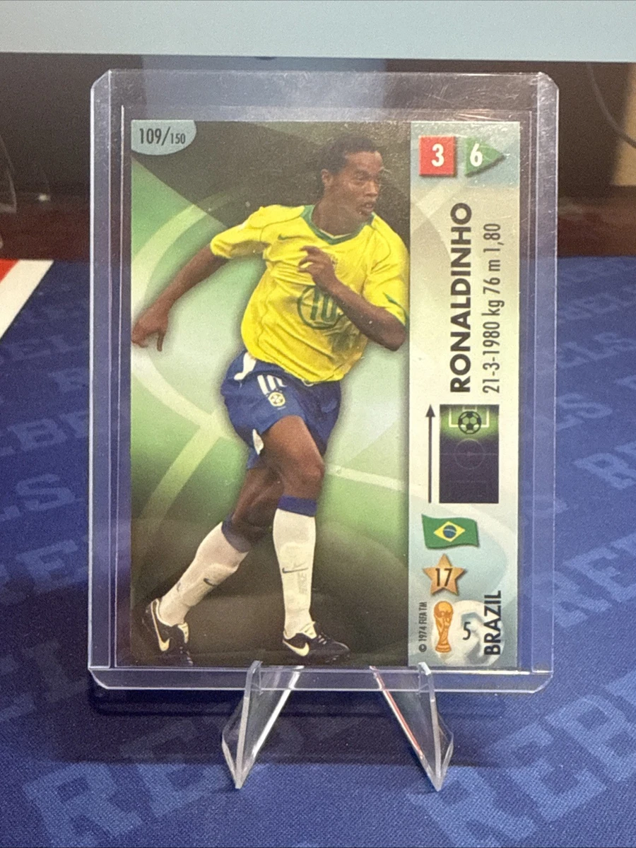 Preços baixos em 2006 Panini GOAAAL! World Cup Ronaldinho #109 | eBay