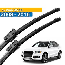 2Pcs Front Windscreen Wiper Blades Set For Audi Q5 8R 2008 - 2016 24"+20"