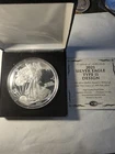 2021 SILVER EAGLE  TRIBUTE LARGE PROOF 4 TROY OUNCES .999 SILVER w/ COA+ BOX..