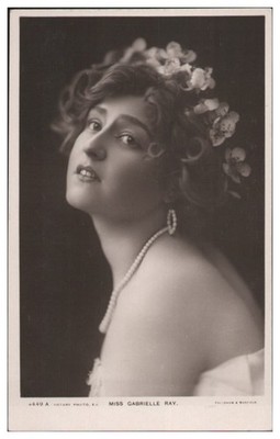 XX1595/ Miss Gabrielle Ray Schauspielerin aus England Foto AK ca.1912