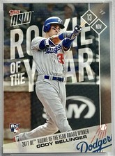 2017 TOPPS CODY BELLINGER RC PSA 10 ROOKIE OF THE YEAR DODGERS YANKEES TOPPS NOW