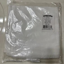 Oriental Trading Pack Of 12 White Bandanas