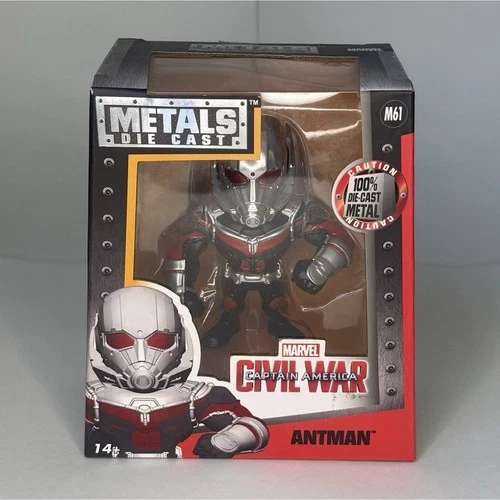 Jada Toys Marvel Ant-Man Metals Die Cast Figure Captain America Civil War M61