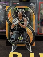 2025 Panini Select WNBA Nneka Ogwumike #158 Premier Level Orange Prizm /125