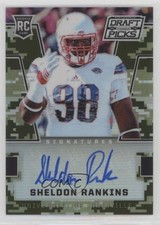 2016 Panini Prizm Collegiate Draft Picks Camo /199 Sheldon Rankins #226 Auto 2r7