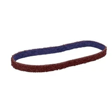 3M 64458 Scotch-Brite DF-BL Non-Woven Aluminum Oxide Sanding Belt - Medium