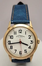 Elgin B.W. RAYMOND Gold Filled Railroad Grade Vintage Watch works