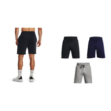 Under Armour Rival Fleece Shorts 1379779 - Ultra-soft Cotton Blend Fabric
