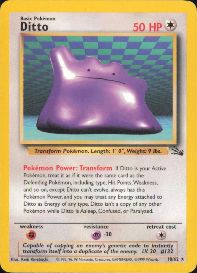 Fossil #18/62 Ditto (18)
