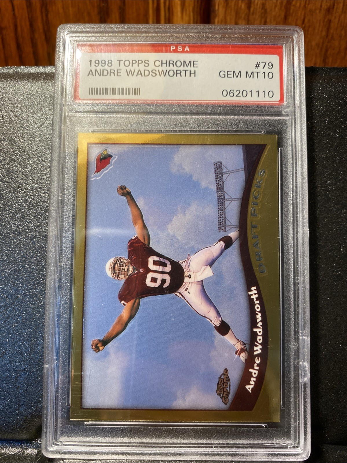 Andre Wadsworth Topps Chrome #79 Base