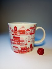 Arabia Finland Joulukyla Christmas Village Gingerbread Men Mug 2012
