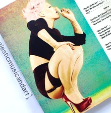 ORIGINAL 2012 PINK TRUTH ABOUT LOVE VINYL LP BLOW ME ONE KISS TRY EX+ RARE