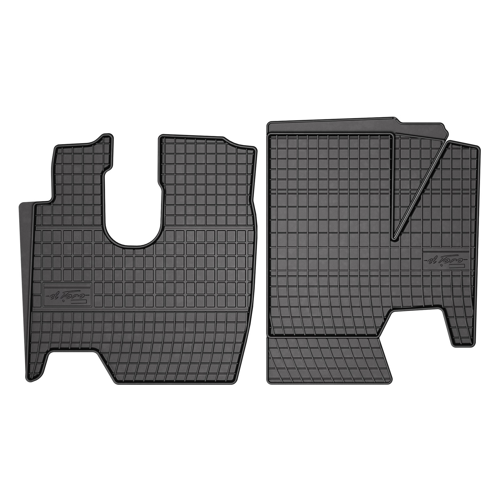 Tapis de sol OMAC résistant à l'eau pour protéger le plancher cabine du Mercedes Atego