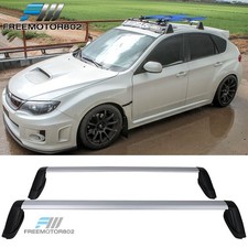 Fits 08-11 Subaru Impreza 08-14 Wrx Sti Oe Style Cross Bars Aluminum Roof Rack