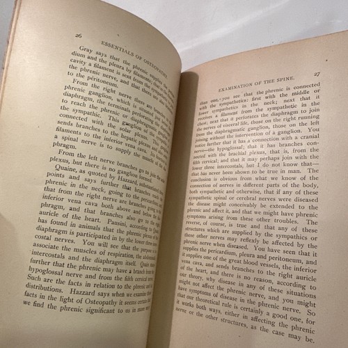 1903 ESSENTIALS OF OSTEOPATHY, Isabel Davenport, Early Female M.D. True FIRST ED - Picture 15 of 15