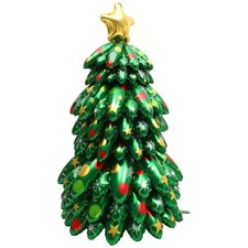 Adornos inflables con forma de decoración de fiestas navideñas para decoración de árboles
